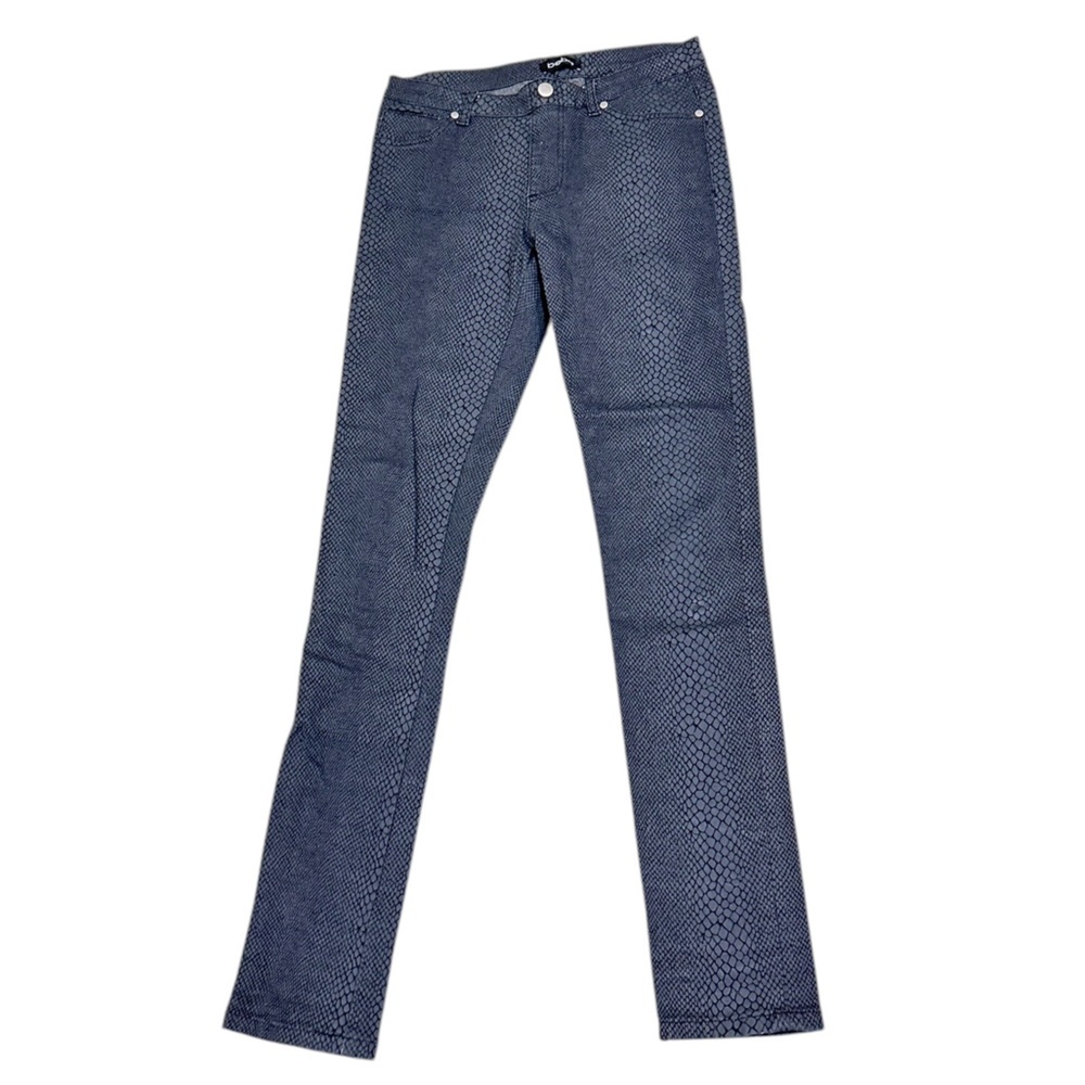 Bebe Charcoal Gray Python Print Pull On Stretchy … - image 1